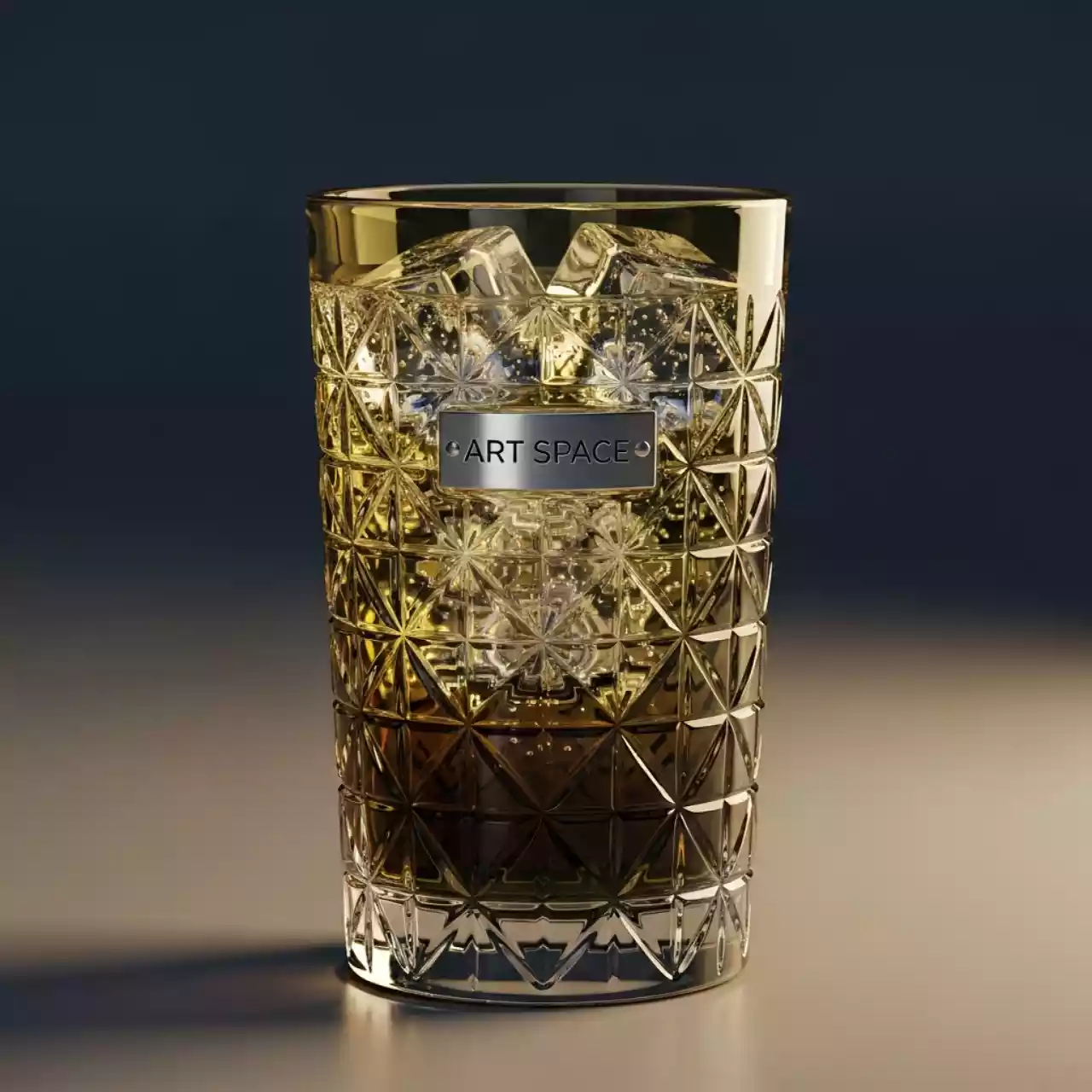 Аренда Хайбол «Бриллиант» оливковый 400 мл высота 130 мм в Golden Tulip Rosa Khutor — ART SPACE