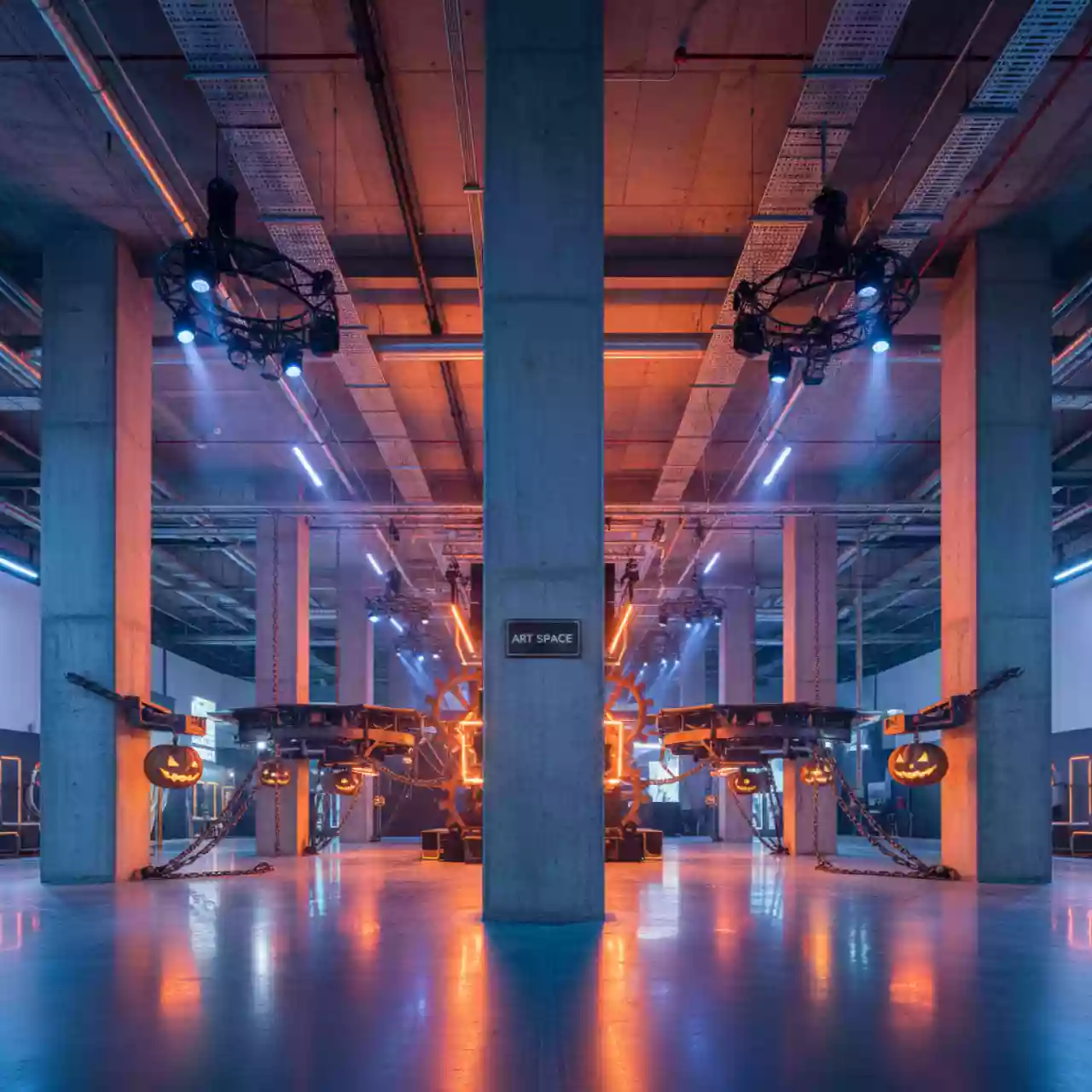 Аренда Хэллоуин в Керлинговом центре «Ледяной куб» — ART SPACE