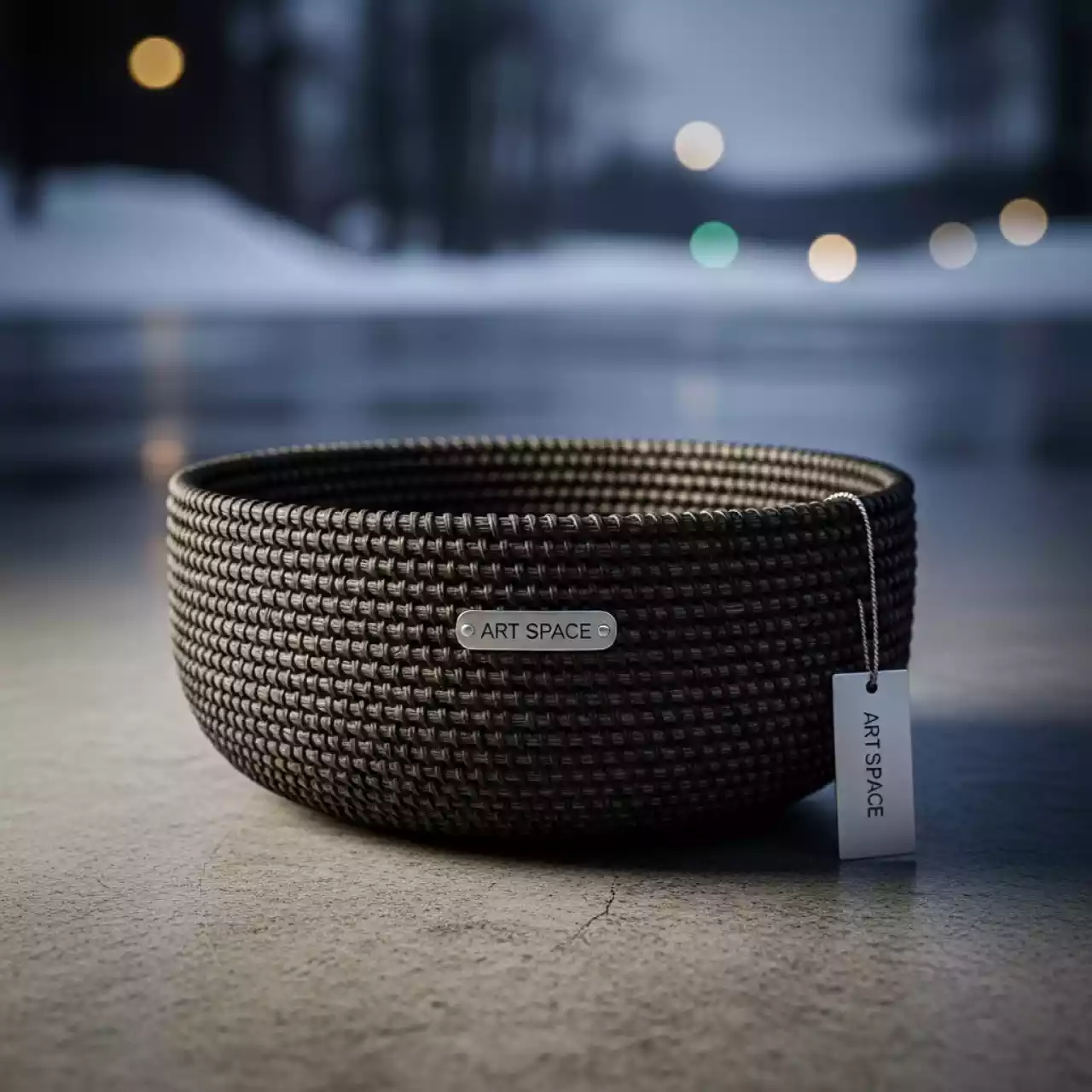 Аренда Хлебная корзинка плетеная круглая Кейта 200х60 мм в Golden Tulip Rosa Khutor — ART SPACE