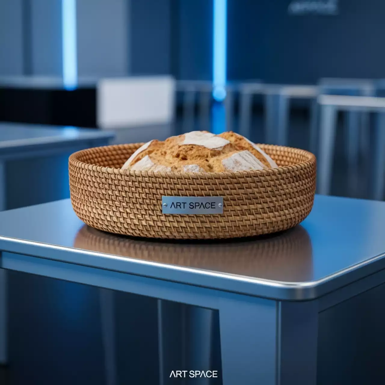 Аренда Хлебная корзинка плетеная круглая Кейта в Bridge Resort — ART SPACE