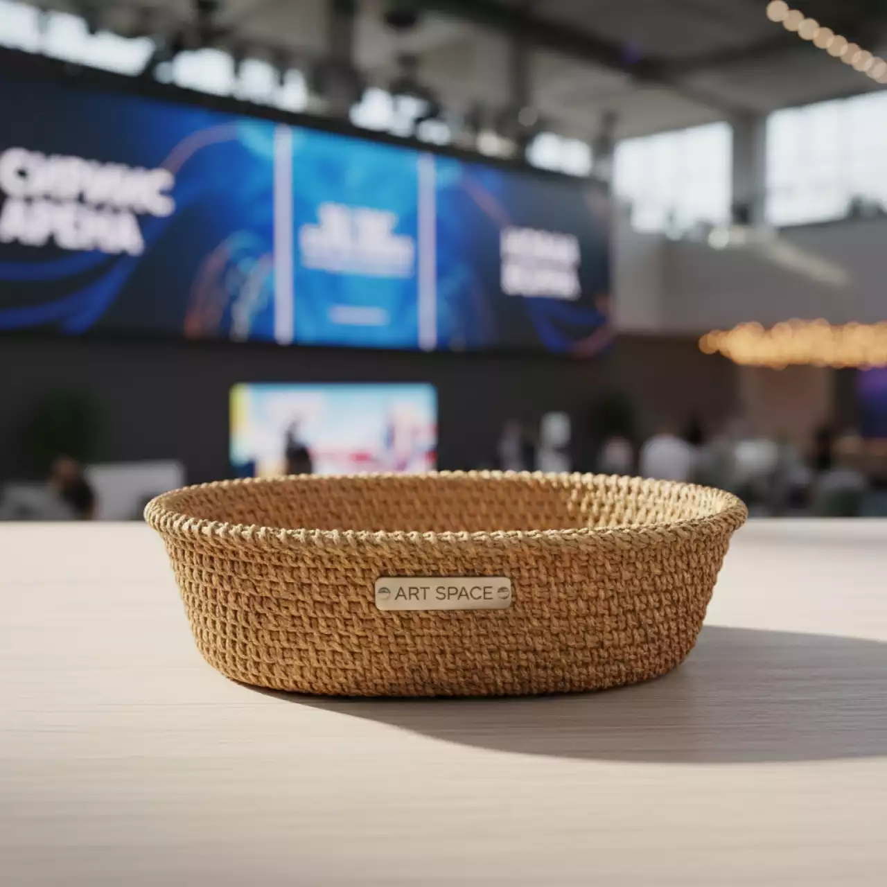 Аренда Хлебная корзинка плетеная овальная Луиза 230х150 мм высота 38 мм в Сириус Арене — ART SPACE