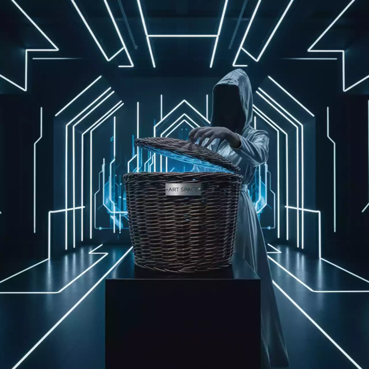 Аренда Хлебная корзинка плетеная прямоугольная темно коричневая Торфин в Зимнем театре — ART SPACE