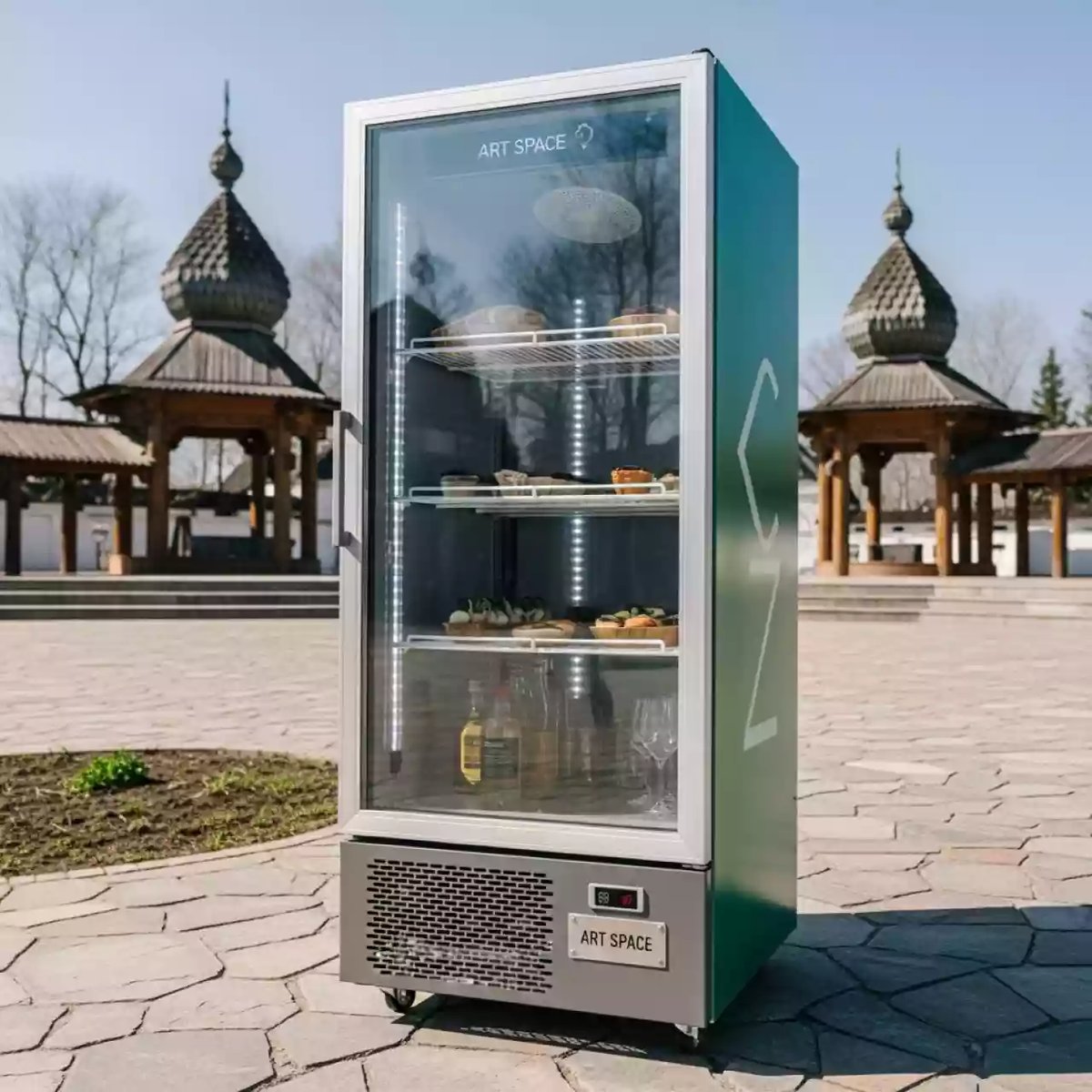 Аренда Холодильная витрина 7 кВт в этно-парке «Моя Россия» — ART SPACE