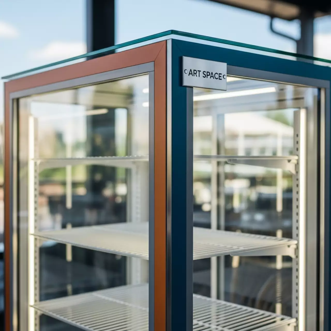 Аренда Холодильная витрина для опен эйр в ресторане «Плакучая Ива» — ART SPACE