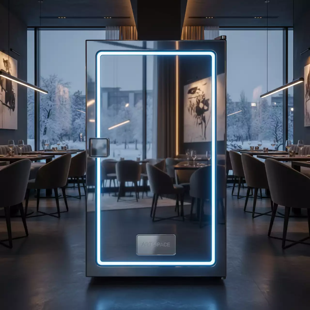 Аренда Холодильник 35 л в ресторане «D.O.M» — ART SPACE