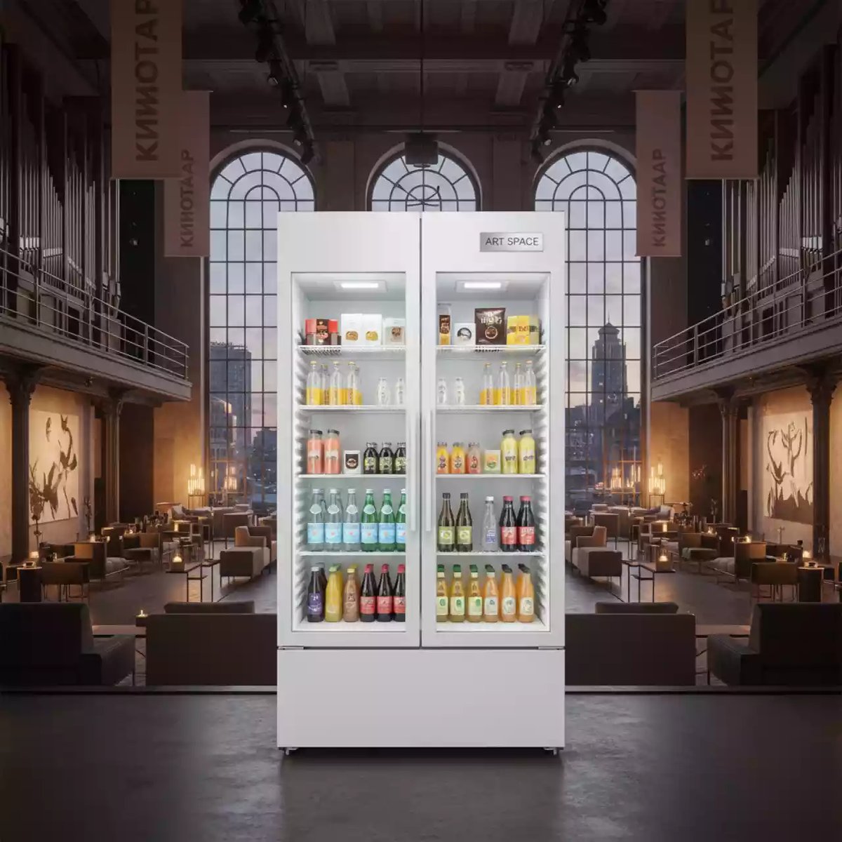 Аренда Холодильник Atlant 80 в Зале органной и камерной музыки — ART SPACE
