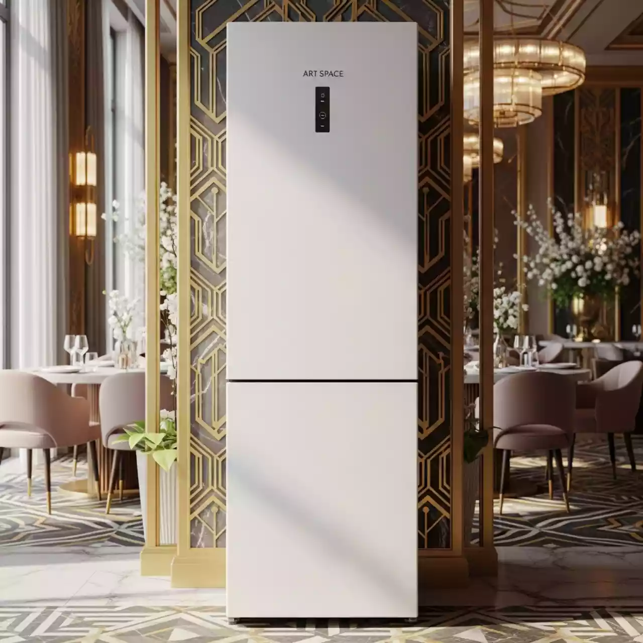 Аренда Холодильник белый 205 л 140х54х55 см в ресторане «La Terrazza» — ART SPACE