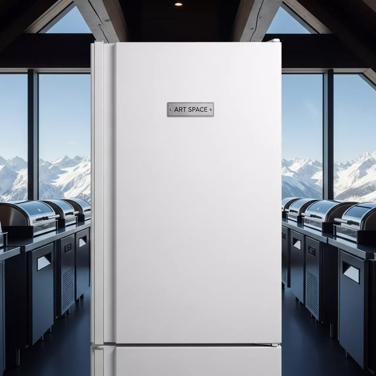 Аренда Холодильник большой Атлант 150 см в Поляна 1389 Отель и Спа — ART SPACE