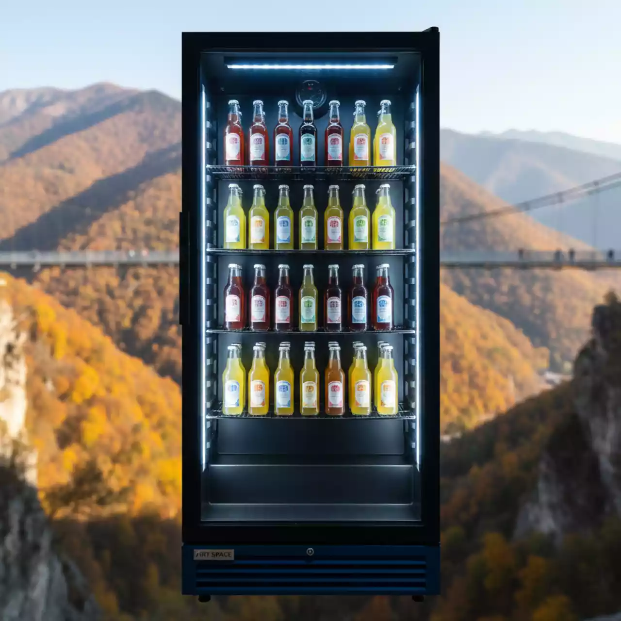 Аренда Холодильник для напитков 283 л 0,185 кВт в Skypark Sochi — ART SPACE