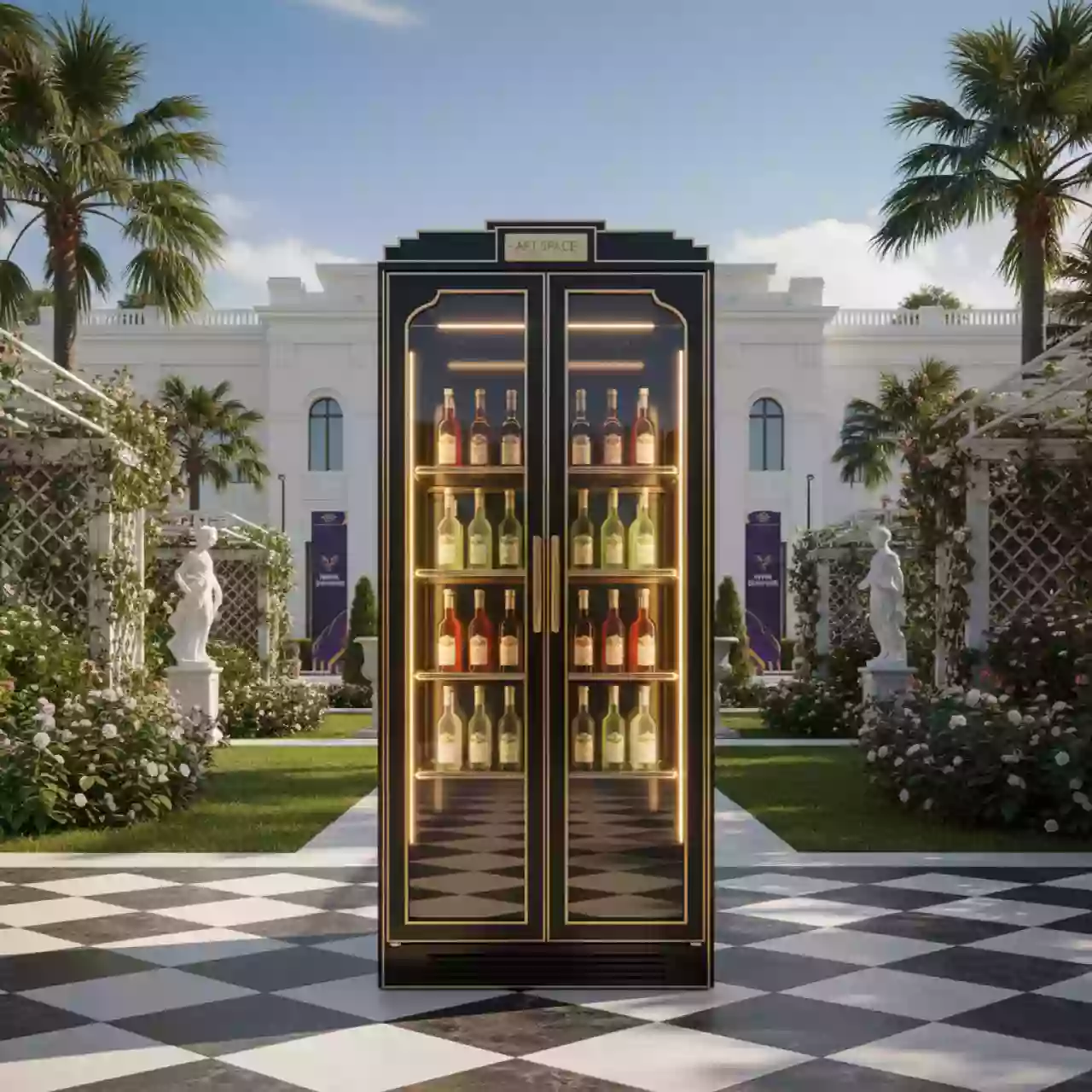 Аренда Холодильник для напитков для кейтеринга в санатории «Октябрьский» — ART SPACE