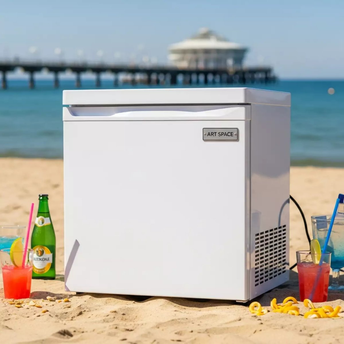Аренда Холодильник для напитков купе 0,4 кВт на пляже «Маяк» — ART SPACE