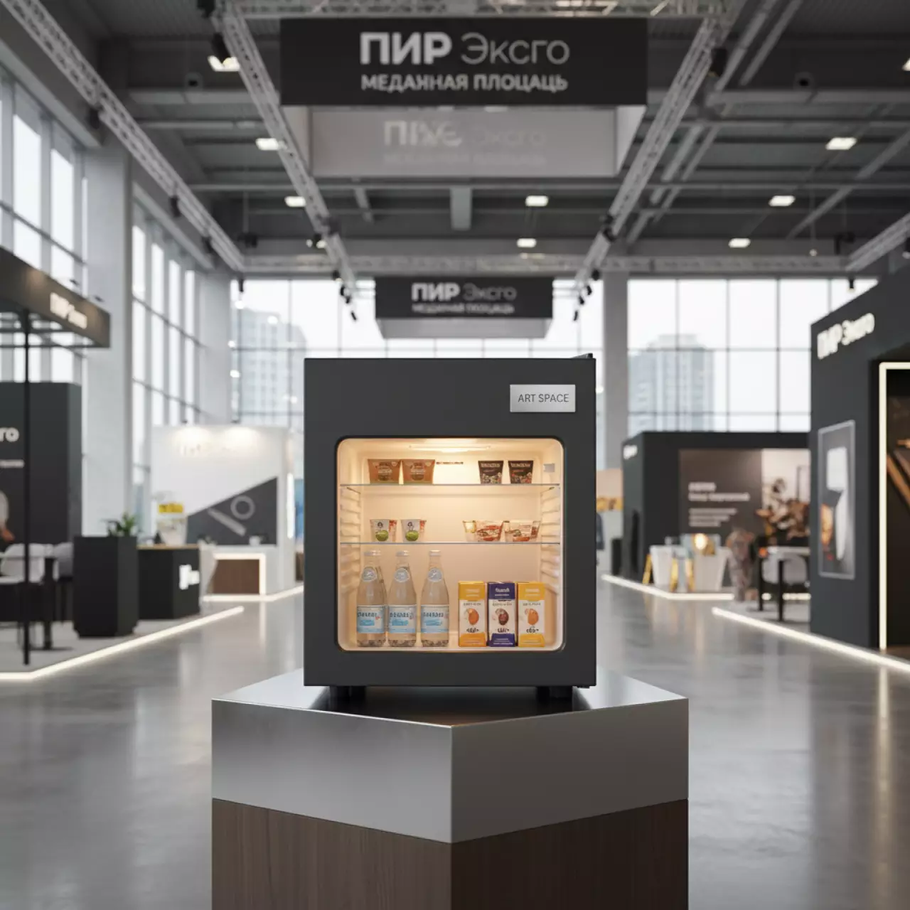 Аренда Холодильник мини 52 см на Медальной площади — ART SPACE