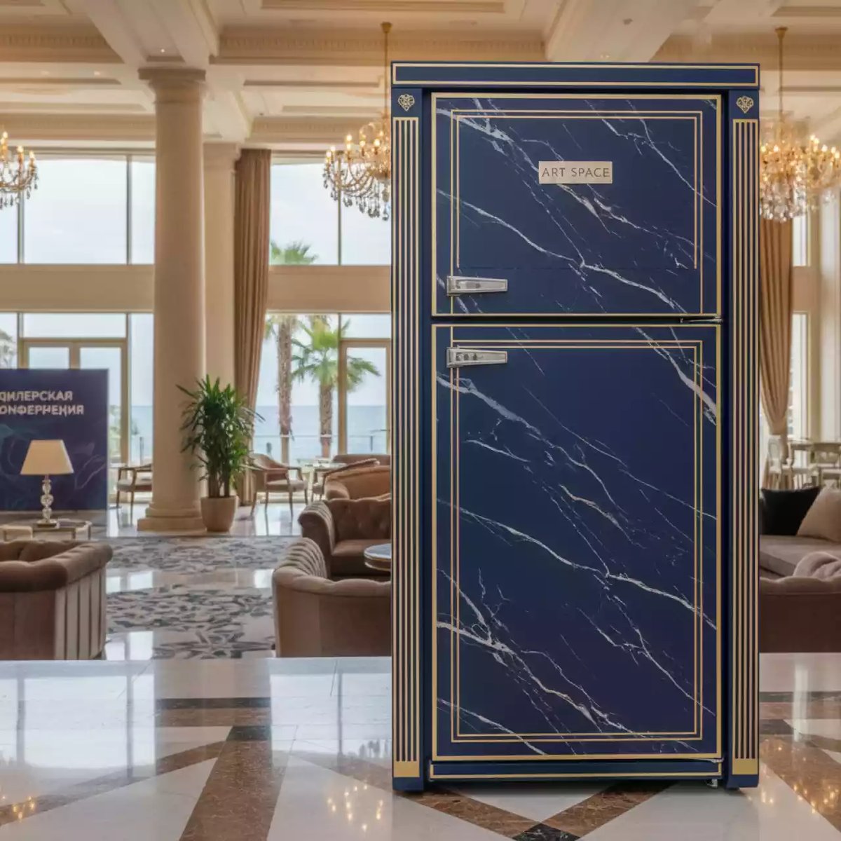 Аренда Холодильник с морозильником 80 л в Swissôtel Resort Sochi Kamelia — ART SPACE