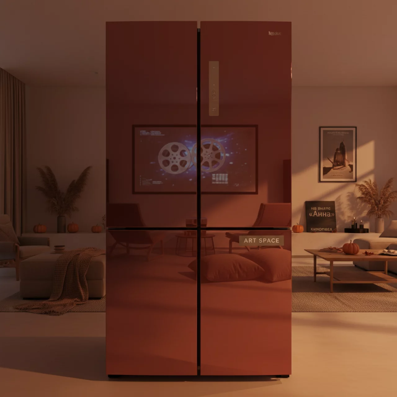 Аренда Холодильник SHARP SJ GX98P RD на вилле «Анна» — ART SPACE