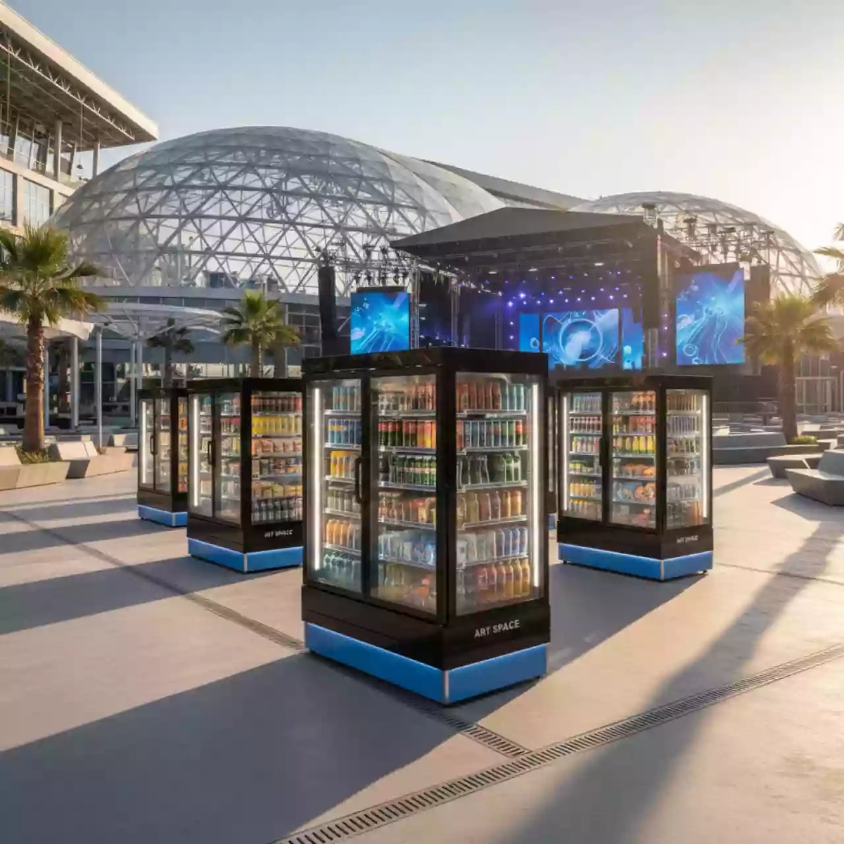 Аренда Холодильные витрины в Radisson Blu Resort & Congress Centre — ART SPACE