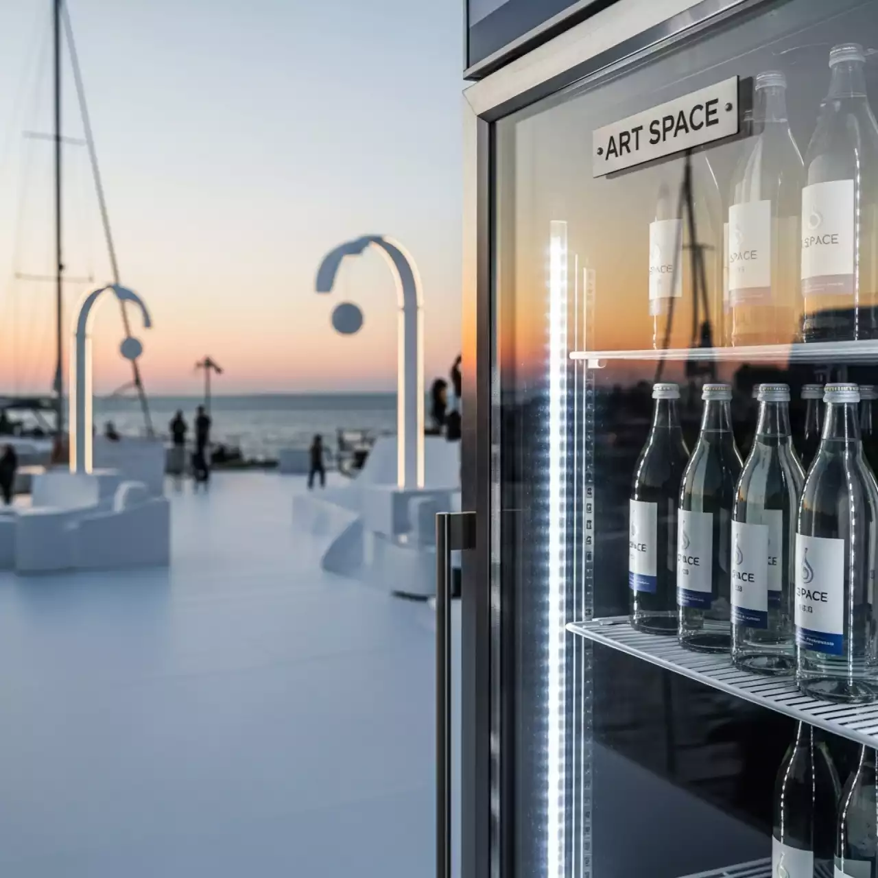 Аренда Холодильный шкаф Марихолодмаш Капри 0 5 М на парусной регате (Сочи) — ART SPACE