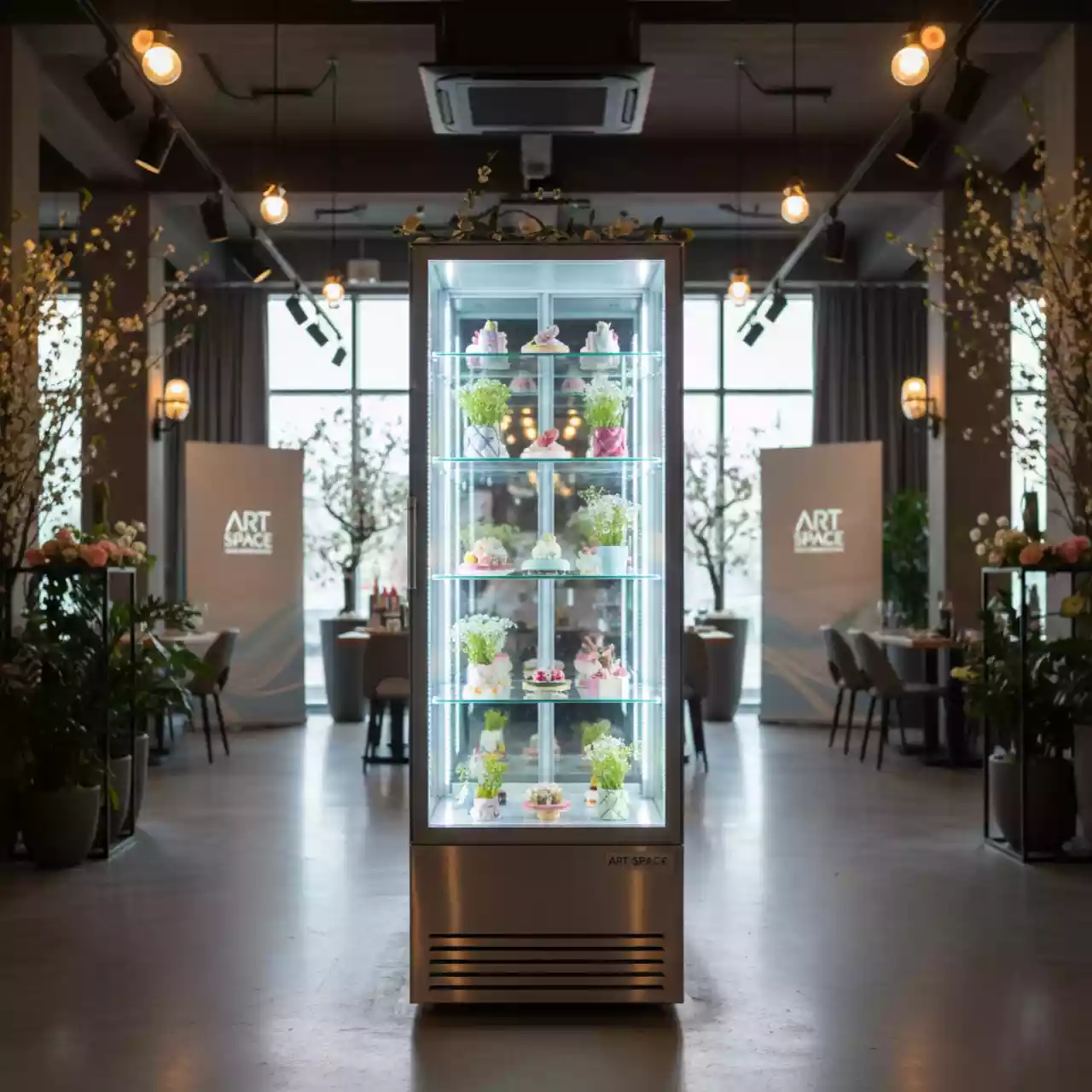 Аренда Холодильный шкаф Марихолодмаш Капри 0,5 м в ресторане «Магеллан» — ART SPACE