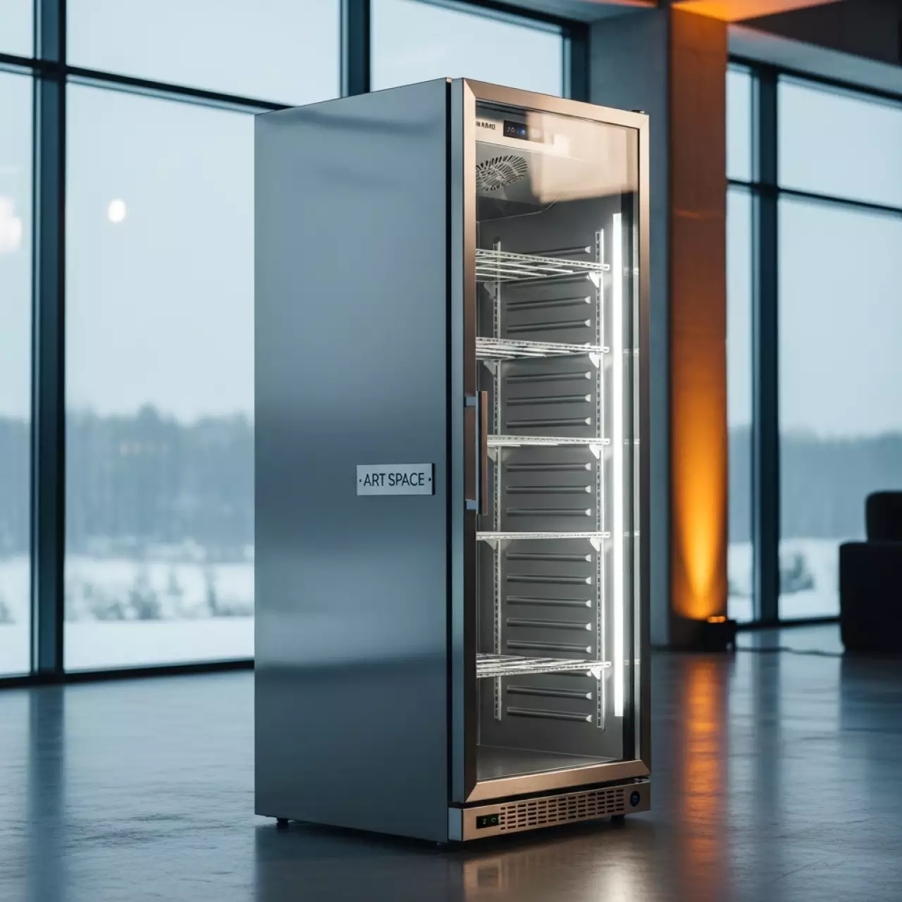 Аренда Холодильный шкаф Марихолодмаш Капри 0.7 СК в санатории «Заполярье» — ART SPACE