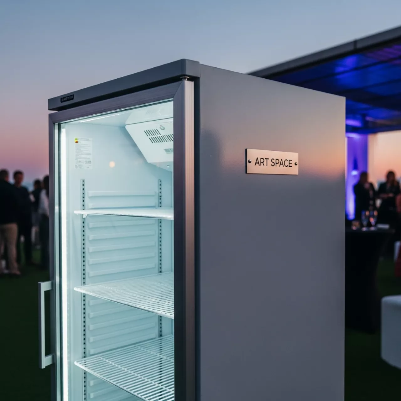 Аренда Холодильный шкаф Марихолодмаш Капри 1,12 МВ на площадке Rosa Peak (2320м) — ART SPACE