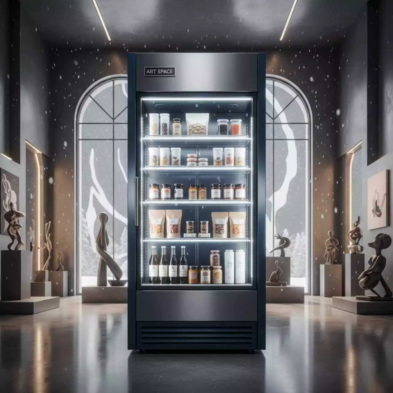 Аренда Холодильный шкаф Премьер ШВУП 1ТУ 0.8К в Mantera Supreme — ART SPACE