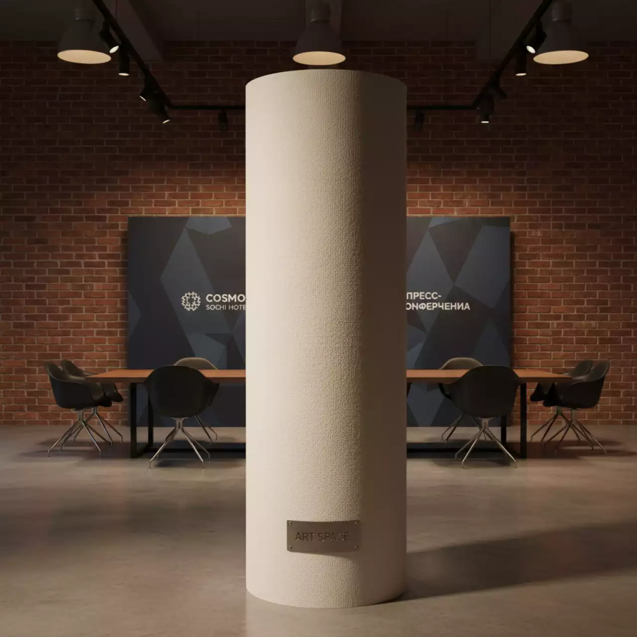 Аренда Холст Albeo Synthetic Canvas 36" 300 г м² 914x30 м в Cosmos Sochi Hotel — ART SPACE