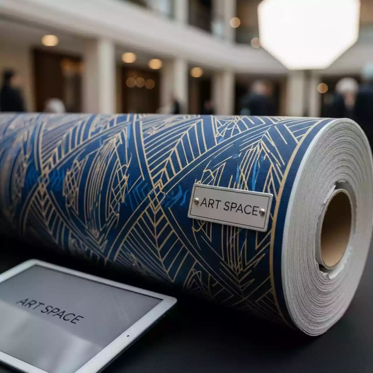 Аренда Холст Albeo Synthetic Canvas 54 300 г м² 1370х30 м 50,8 мм SC230 54 в Radisson Collection Paradise — ART SPACE