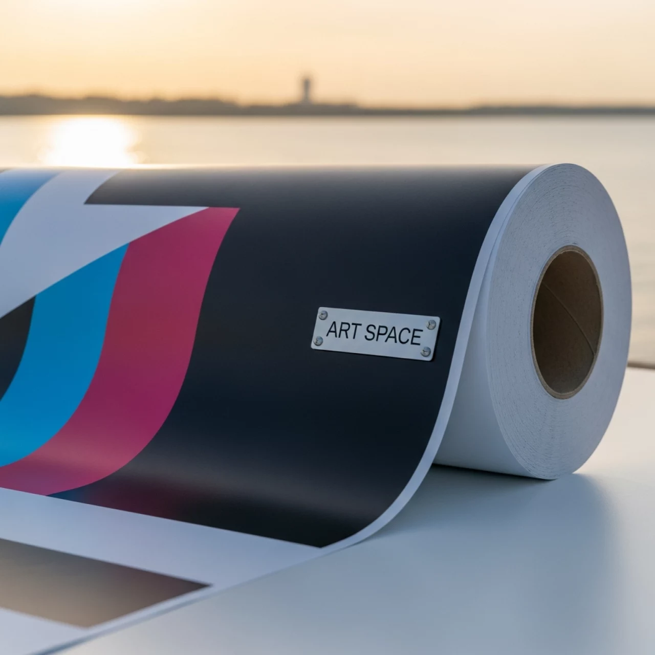 Аренда Холст Canon Scrim Banner Vinyl 380 г м² 914x15 м 50,8 мм 3979B006 на Имеретинской набережной — ART SPACE