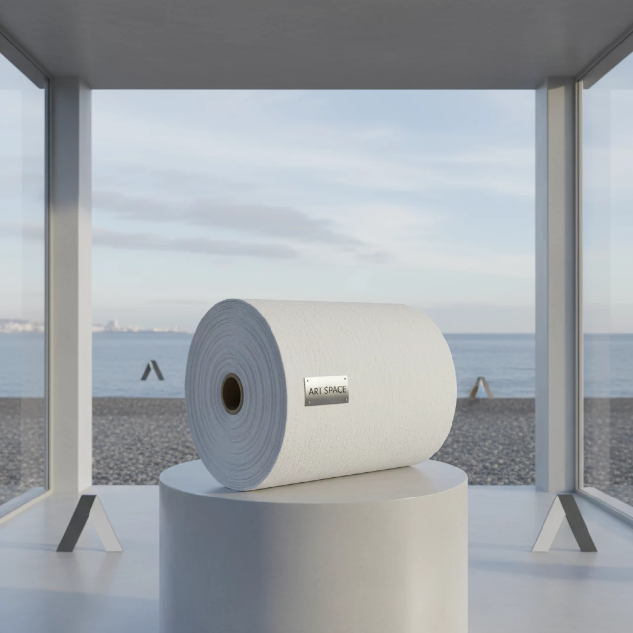 Аренда Холст HP Artist Matte Canvas 390 г м² 1067х15,2 м на пляже «Ривьера» — ART SPACE