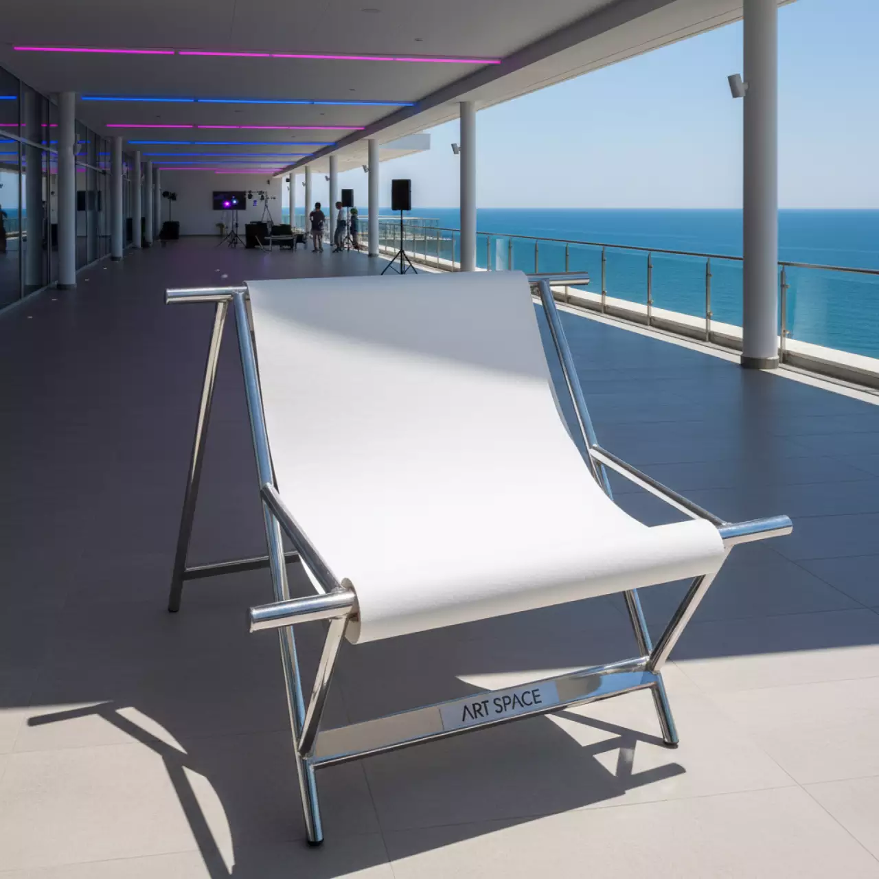 Аренда Холст Indorian 380 г м² 0,61х30 м матовый в санатории «Черноморье» — ART SPACE