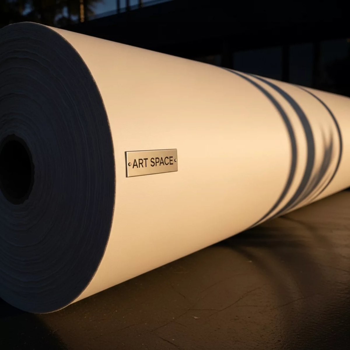 Аренда Холст Indorian натуральный выбеленный 100 хлопок глянцевый 380 м² 1,27х18 м в пляжном клубе Del Mar — ART SPACE