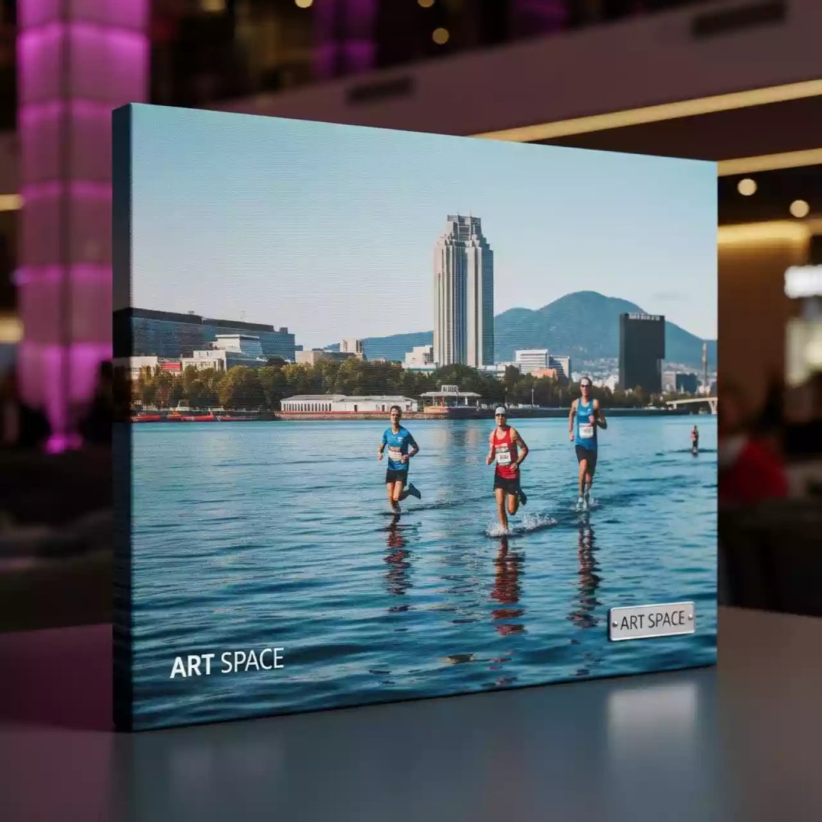 Аренда Холста Canon Portrait Canvas 610х12 м в отеле «Богатырь» — ART SPACE