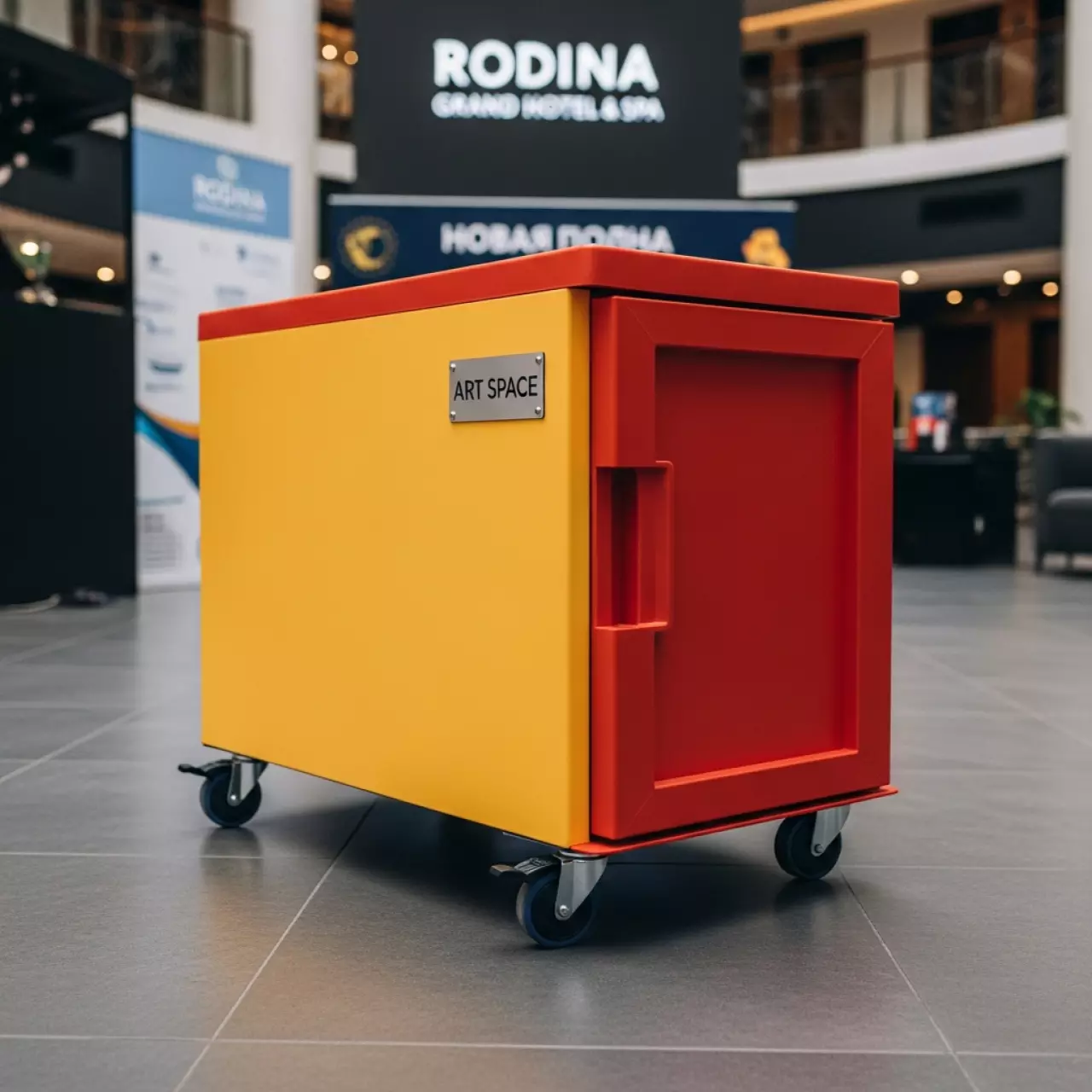 Аренда Хозблока из пластика Фактор 8х8 248х255 см в Rodina Grand Hotel & SPA — ART SPACE