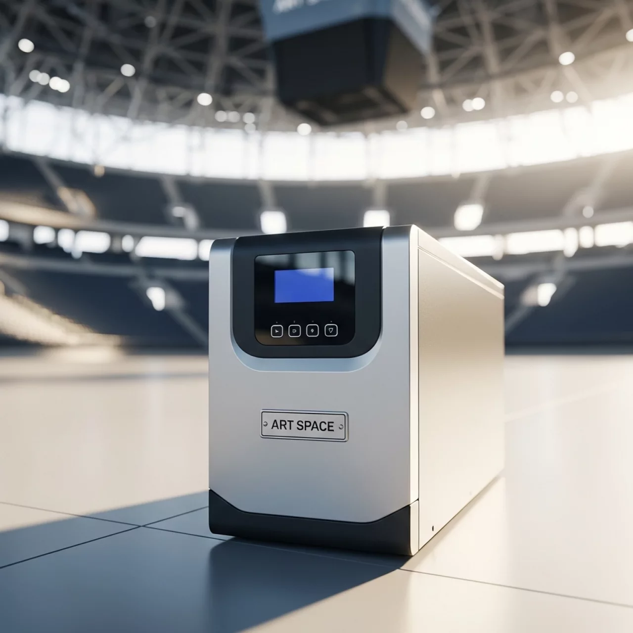 Аренда ИБП Line Interactive CyberPower PR750ELCD в ледовой арене «Шайба» — ART SPACE