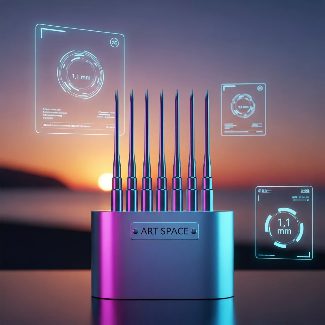 Аренда Иглы для дозатора Vario Dose d 1,1 мм 10 штук на пляже «Ривьера» — ART SPACE