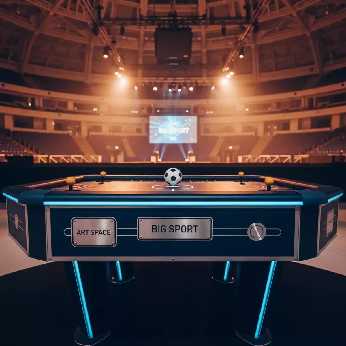 Аренда Игра Большой спорт в ледовом дворце «Большой» — ART SPACE