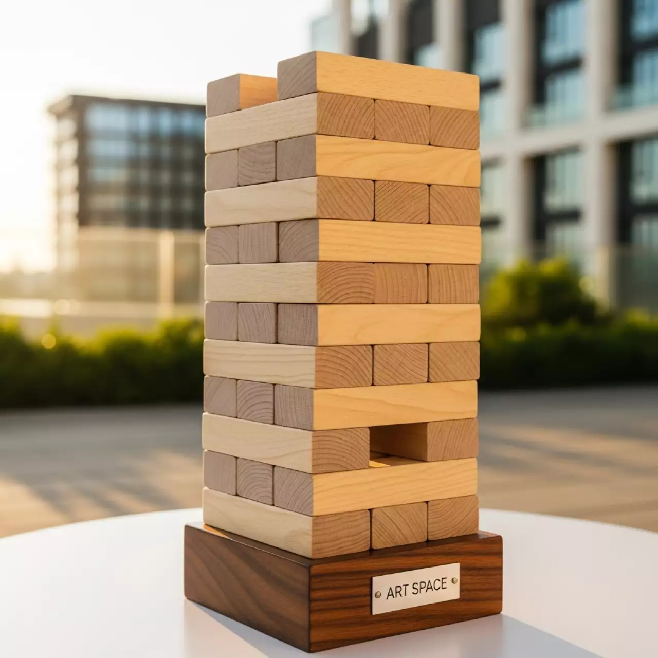 Аренда Игра Дженга напольная в Courtyard by Marriott Sochi — ART SPACE