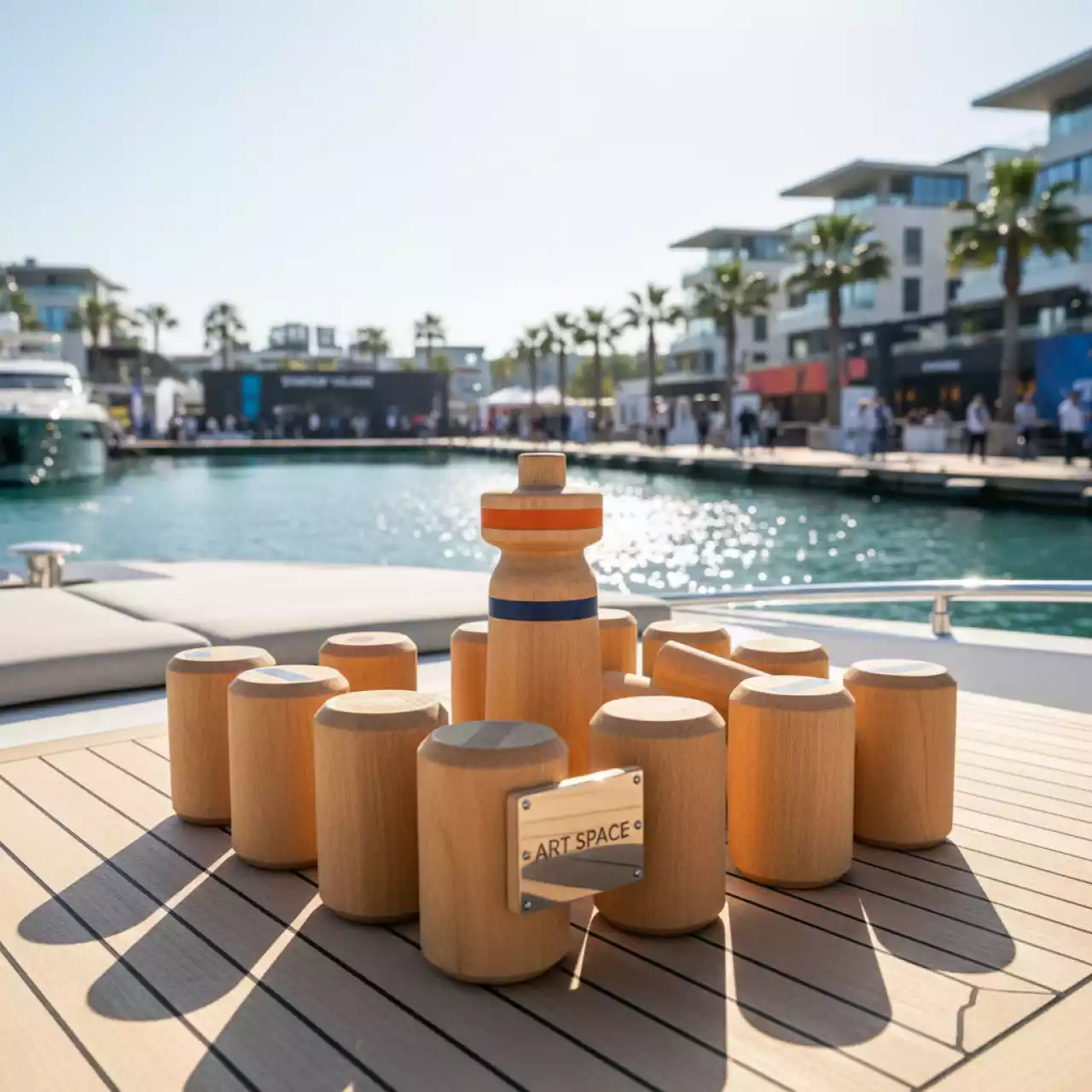 Аренда Игра Кубб на VIP-яхте (Имеретинский порт) — ART SPACE