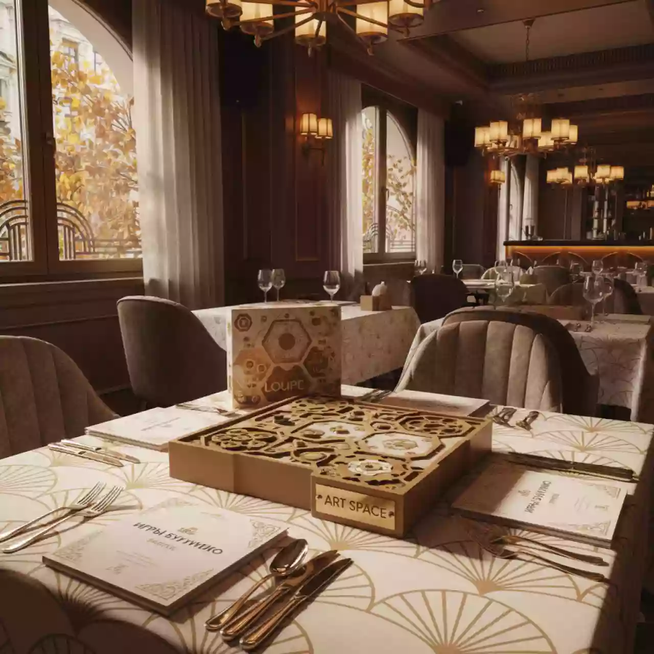 Аренда Игра Loupe в ресторане «Плакучая Ива» — ART SPACE