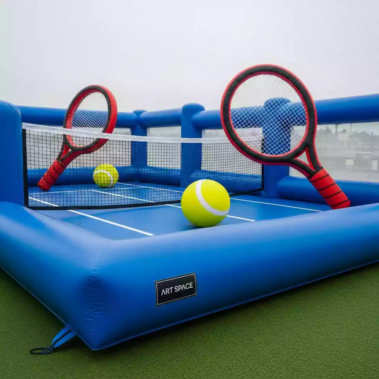 Аренда Игра надувной теннис в пляжном клубе Del Mar — ART SPACE