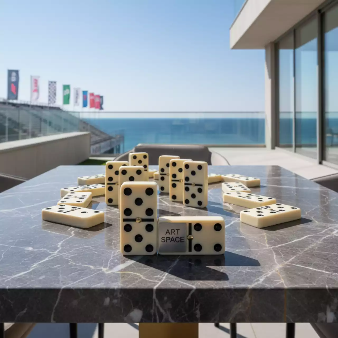 Аренда Игра настольная Домино в комплексе Sea Galaxy — ART SPACE