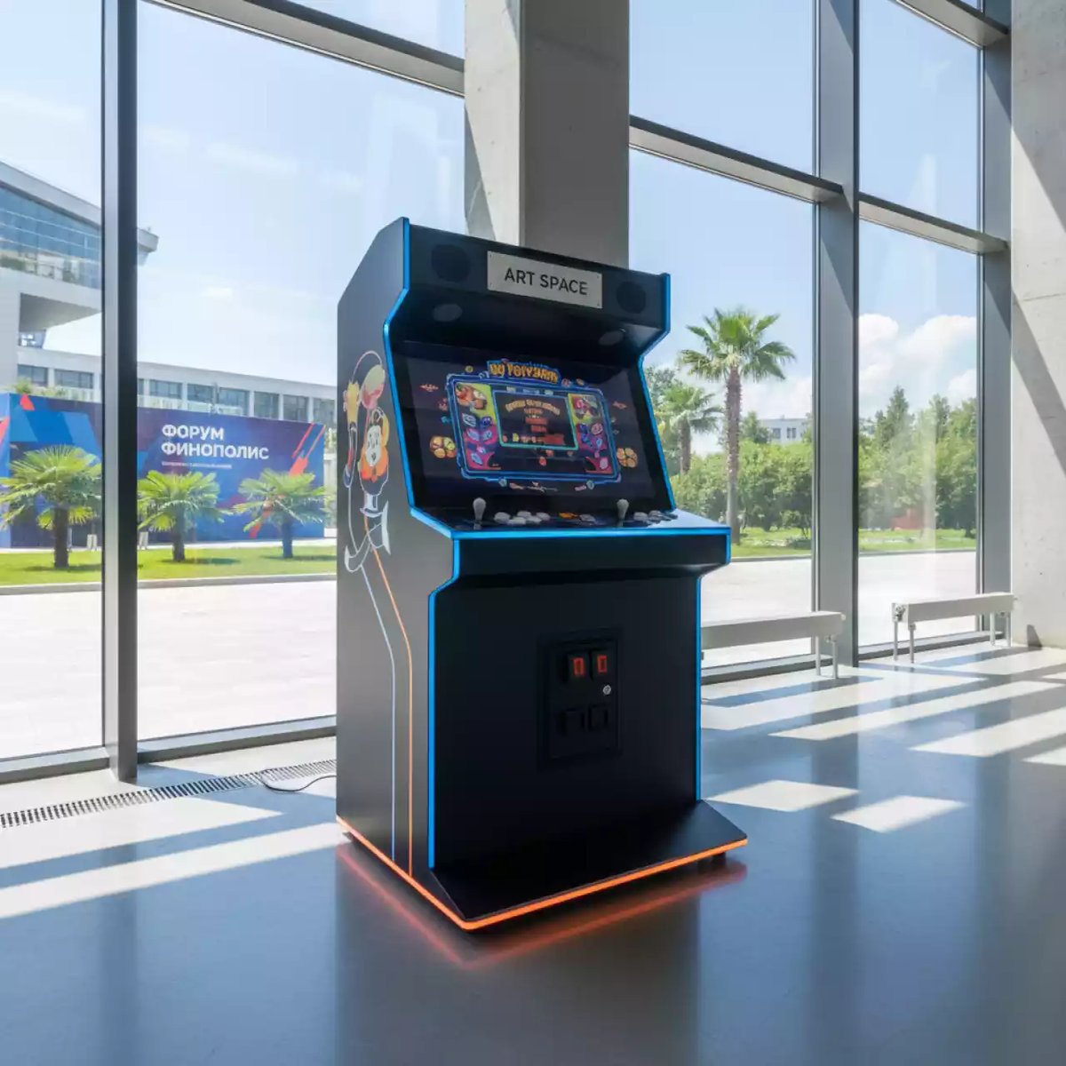 Аренда Игра "Ну погоди Яйцелов" в Университете «Сириус» — ART SPACE