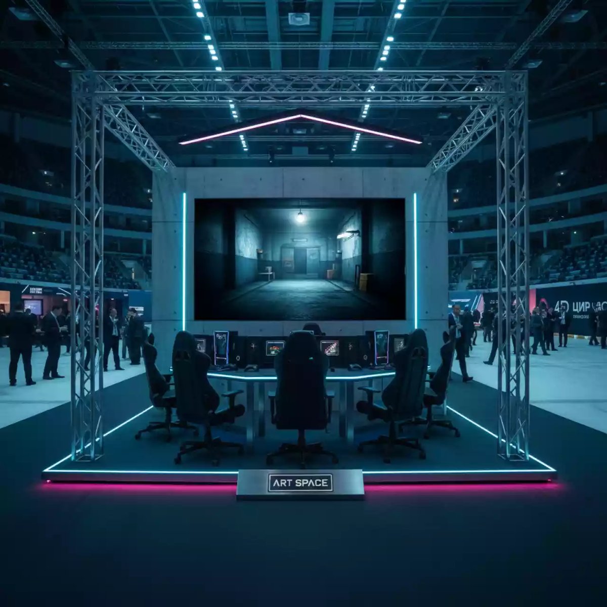 Аренда Игра Resident Evil 2 в ледовом дворце «Роза Хутор» — ART SPACE