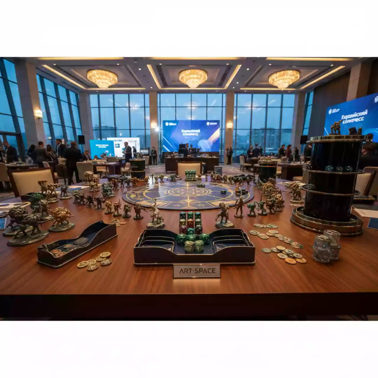 Аренда Игральные кости в Mantera Supreme – Идеальное решение для Евразийского конгресса — ART SPACE