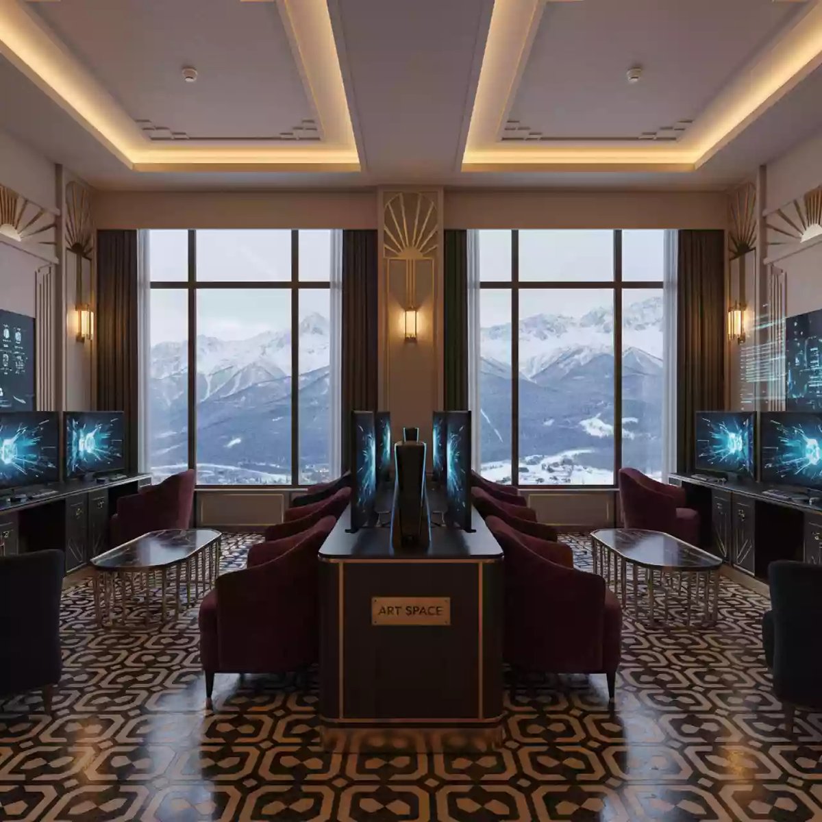 Аренда Игротека в офис в Sochi Marriott Krasnaya Polyana — ART SPACE