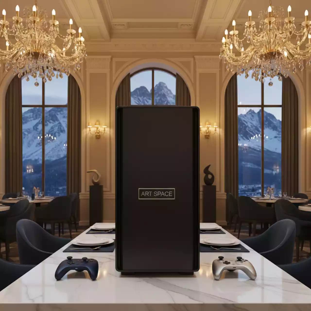 Аренда Игровая консоль Microsoft Xbox Series X в ресторане «Высота 5642» — ART SPACE