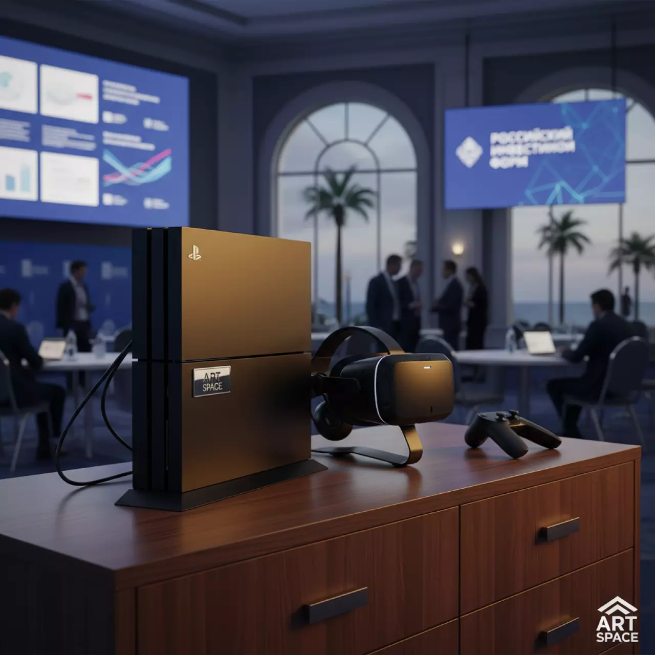 Аренда Игровая консоль PlayStation 4 VR Farpoint в санатории «Сочи» — ART SPACE