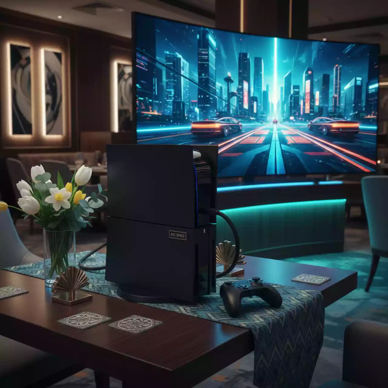 Аренда Игровая консоль Xbox игра Cyberpunk для Xbox One в ресторане «Sanremo» — ART SPACE