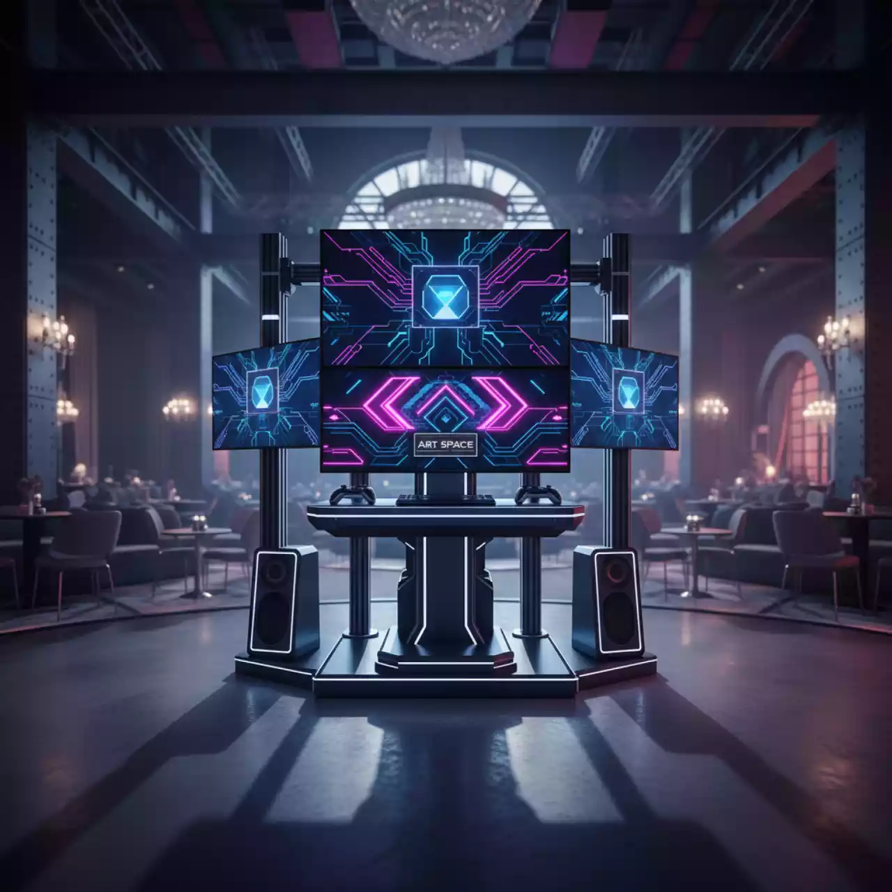 Аренда Игровая приставка Playstation в Mövenpick Hotel — ART SPACE