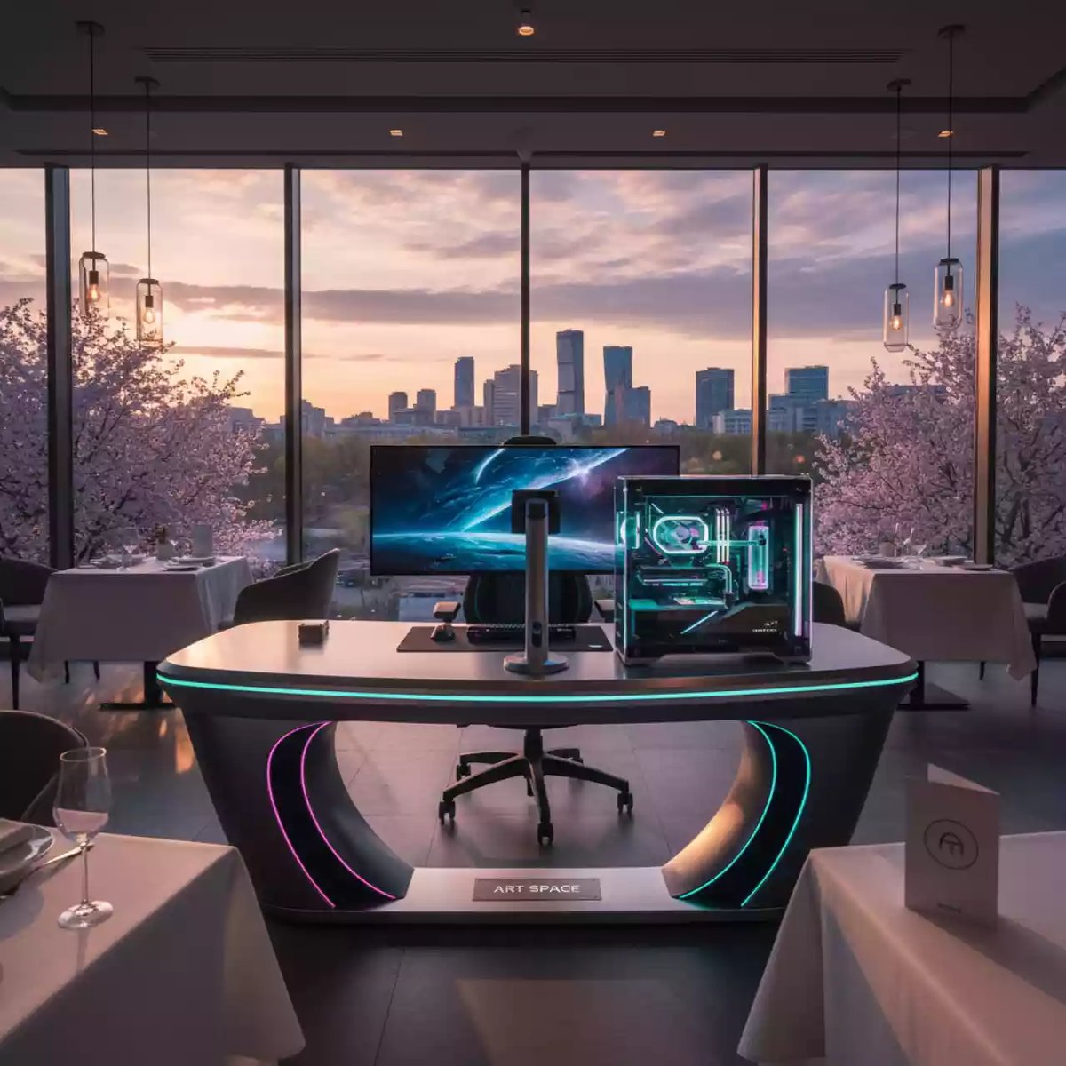 Аренда Игровая станция для конференции в ресторане «Высота 5642» — ART SPACE