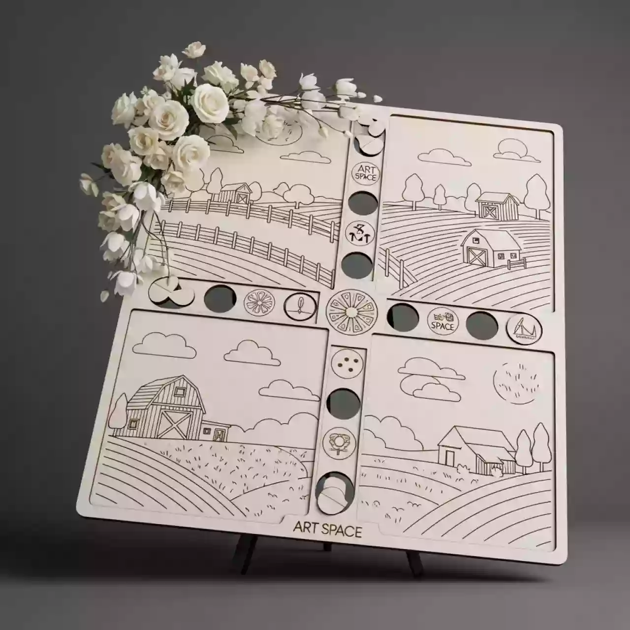 Аренда Игровое поле Ферма 105х75 см модель 35828 в отеле Radisson Lazurnaya — ART SPACE